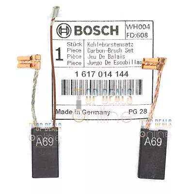 £8.99 • Buy Genuine Bosch Carbon Brushes For GBH 5-40 DCE GSH 5-CE GSH 5 E GBH 5-40 DE Drill