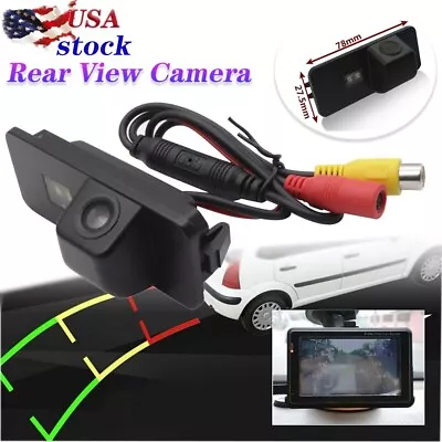 Car Reverse Camera For VW Volkswagen Polo Passat B6 Rear View Backup Parking Cam • $19.27