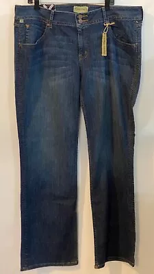 $19.99 • Buy NEW Vault Denim 24W Blue Stretch Denim 5 Pocket Emerson Edwards Jeans NWT $92