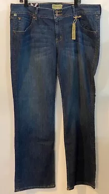 NEW Vault Denim 24W Blue Stretch Denim 5 Pocket Emerson Edwards Jeans NWT $92 • $19.99