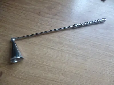 £0.99 • Buy Nice Vintage Silver Plated Candle Snuffer