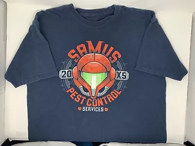 Samus Pest Control Services T-Shirt Tee Shirt Nintendo  • $28.95