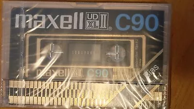 New Blank Maxell UD XLII C90 Hi-Level Bias Cassette Tape = Factory Sealed • $12.95