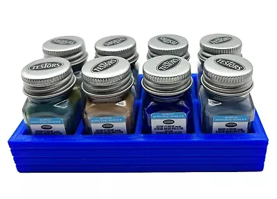 Custom Holder Only Testors Enamel Gloss Model Paint Holder 1/4 Oz Holds 8 • $15.99