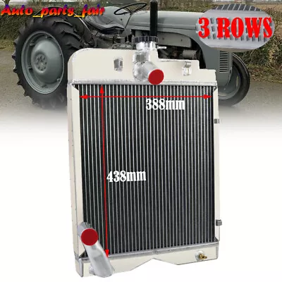 3-Row Tractor Radiator Fit Massey Ferguson TEA20 TE20 TO20 TO30 TO35 #181623M91 • $288.50