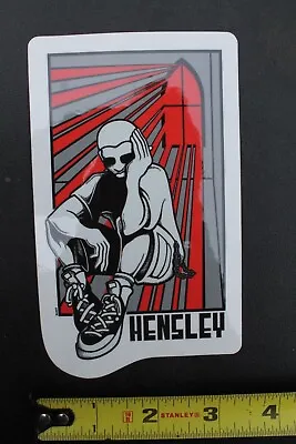 Matt Hensley Plan B H-Street Skateboards Red Z55B Vintage Skateboarding STICKER • $22