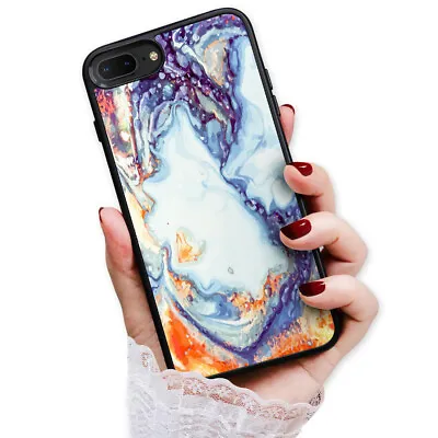 $9.99 • Buy ( For IPhone 6 / 6S ) Back Case Cover PB13204 Abstract Marble