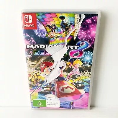 Mario Kart 8 Deluxe - CASE ONLY - NO GAME - Nintendo Switch - Free Postage • $9.88