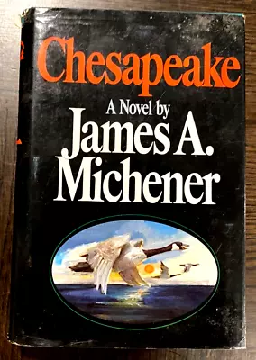 VINTAGE: CHESAPEAKE By JAMES A. MICHENER 1978 First Edition First Print • $24.99