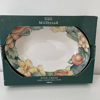 Vintage St Michael Marks Spencer Millbrook Open Vegetable Serving Dish Oval NEW • £11.66