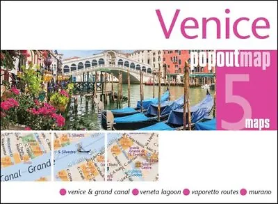 Venice PopOut Map Pocket Size Pop Up City Map Of Venice 9781914515859 • £4.99