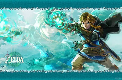 $14.98 • Buy The Legend Of Zelda Tears Of The Kingdom Switch POSTER MADE IN USA - NVG500