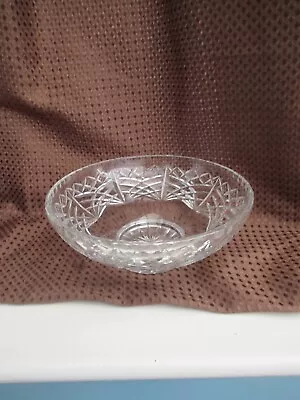 Vintage Edinburgh Crystal Bowl - Lead Crystal • £25