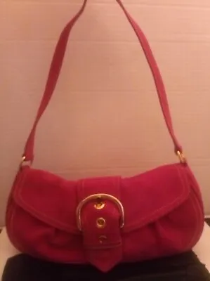 Via Spiga Gently Used Suede Shoulder Bag Purse • $34.99