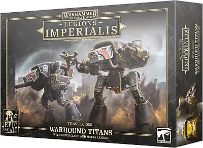 Games Workshop - Warhammer - Legions Imperialis-Warhound Titans With Ursus Claws • £49.99
