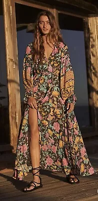 $400 • Buy Spell Designs Free People Exclusive Butterfly Gown Size M