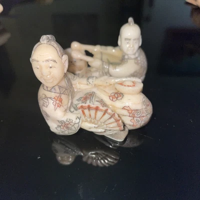 £60 • Buy Pair Japanese Netsuke 