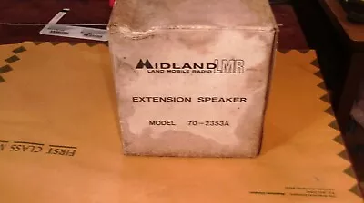 Midland LMR Extension Speaker Model 70-2355A With Original Box • $24