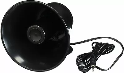 $28.99 • Buy Black ABS Weather Proof PA Speaker Horn FOR CB Radio Outdoor Marine Game Call