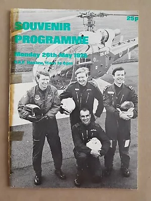 £4.50 • Buy R.A.F. Henlow Souvenir Programme 26th May 1975 ~ Aircraft ~ Airshow