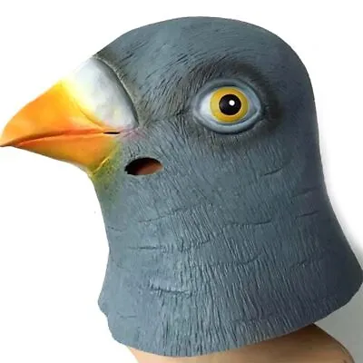 Bird Head Pigeon Cosplay Mask Party Mask Props Cosplay Mask Bird Head Mask • $22.53