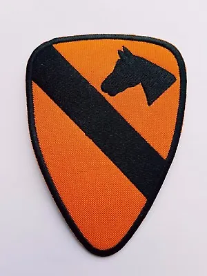 £2.99 • Buy US Army 1st Cavalry Division Airborne Insignia - Iron On Patch Sew Transfer