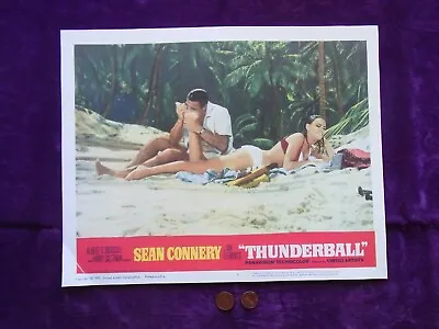 A James Bond 007 Cinema Lobby Card Sean Connery Thunderball. #5 • £7.99