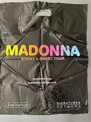 MADONNA 2008 Official Merch Shopping Bag STICKY & SWEET TOUR • $12