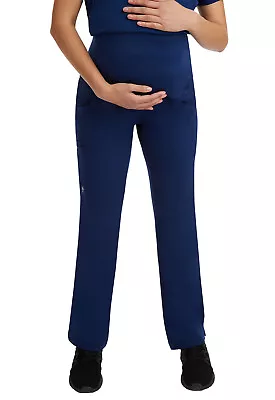 Healing Hands Scrubs Women's Rose Maternity Pant 9510 NAVY Navy Free Ship • $41.99