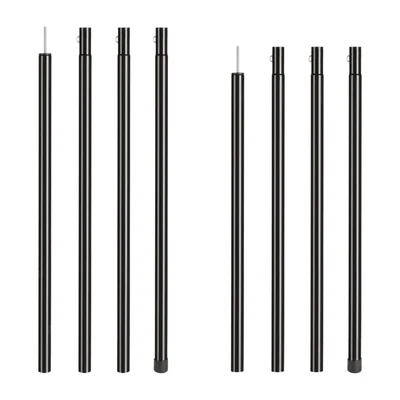 $104.19 • Buy Canopy Pole Easy To Install Removable With Storage Bag Tent Rods For Outdoor