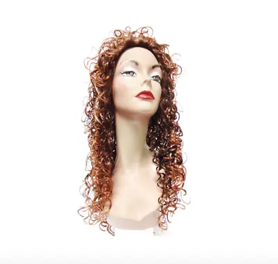 SALE Motown Tress Full Long Curly Synthetic Hard Curls Big Hair Mimi Wig • $19.99