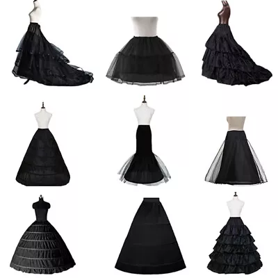 Wedding Bridal Petticoat Crinoline Dress Hoop/Hoopless/Mermaid/Fishtail Slips • $16.89