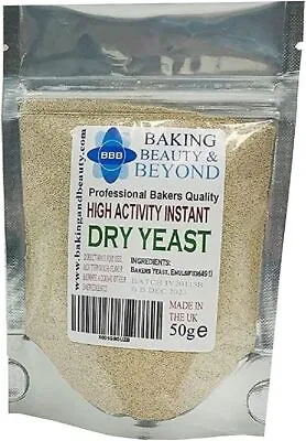 Professional Bakers Instant Dry Yeast Perfect For Hand Baking Or Bread Machines • £4.65