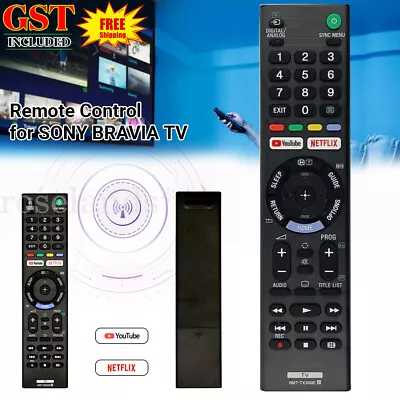 Universal Remote Control RMT-TX300E For SONY BRAVIA TV NETFLIX LED Series HD 4K • $12.59