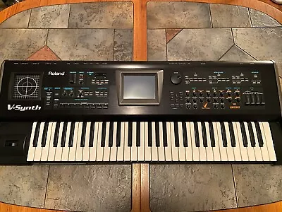 $1800 • Buy Roland V-Synth Synthesizer Workstation Keyboard In Excellent Condition