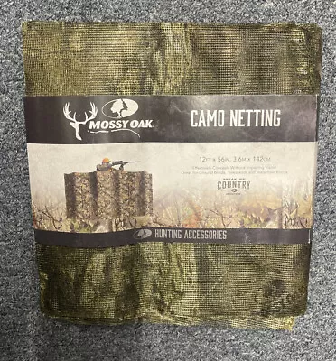 New!! Mossy Oak Camp Netting 12ftx 56” • $9.99