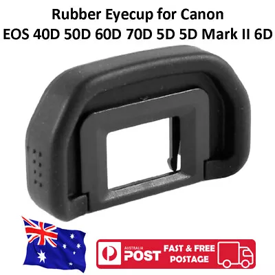 Eyecup EB Rubber Eye Cup For Canon EOS 6D 5DMkII 5D 70D 60D 50D 40D 30D 20D 10D • $5.75