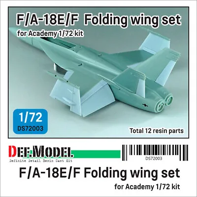 DEF Model 1/72 F/A-18E/F Super Hornet Folding Wing Set For Academy Kits • $23.09