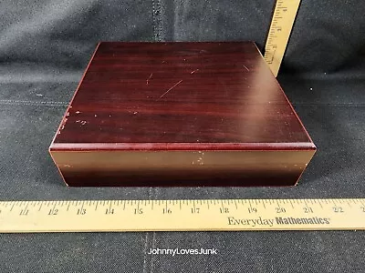 Honduran Mahogany Veneer Storage Box • $40