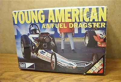 MPC Young American  Carl Casper's AA/Fuel Dragster 1/25 Scale Model Kit #760 • $42.95