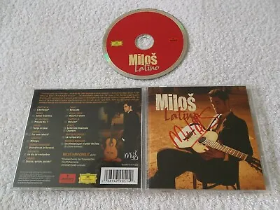 Autographed & Signed By Milos Karadaglic - Latino CD Album 2012 479 0514 Rare • £17.99