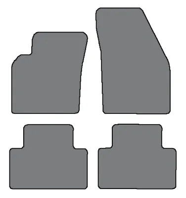 2005-2011 Volvo S40 4 Pc Sets Custom Fit Carpet Floor Mats - Black • $69.95