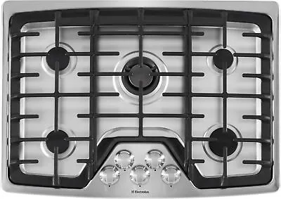 Electrolux EW30GC60PS 30  Stainless 5 Burner Natural Gas Cooktop NIB A • $419
