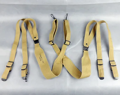 WW2 US Army M1936 Suspenders Strap Combat Field Equipment-B1064 • $18.59