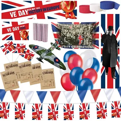 VE Day Decoration Party Pack • £34.95
