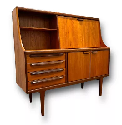 A Younger Sideboard Highboard Bookcase Bar Mid Century Teak 1960s G Plan Era • £520