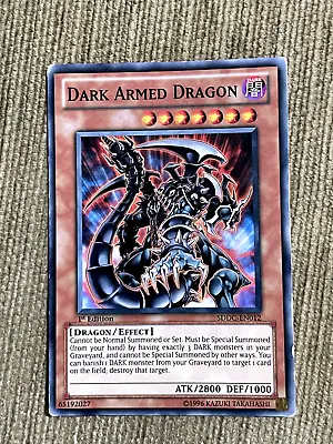 Dark Armed Dragon SDDC-EN012 Common 1st Edition • £1.49