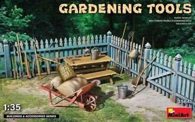 Miniart 1:35 Scale Model Kit - Gardening Tools MIN35641 • £10.73