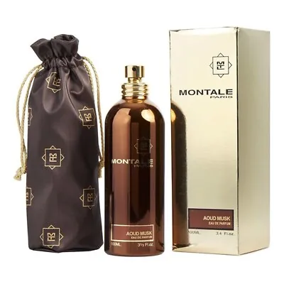 MONTALE AOUD MUSK 3.3/3.4 Oz (100 Ml) EDP Spray NEW In BOX & SEALED • $69.81