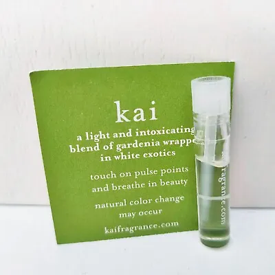 Kai By Gaye Straza Perfume Oil Mini Travel Size 1.5ml Brand NEW! • $15.41